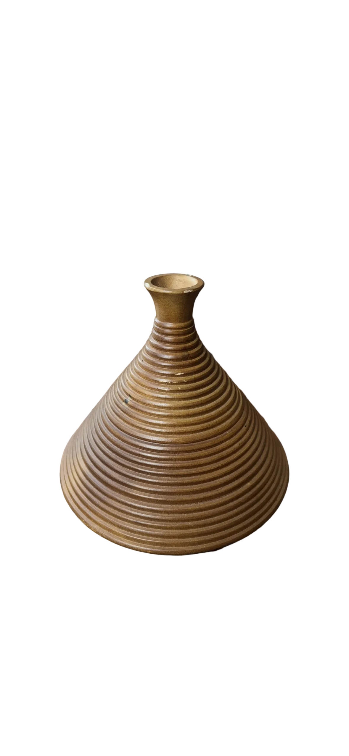 Wood Sculptural Vase
